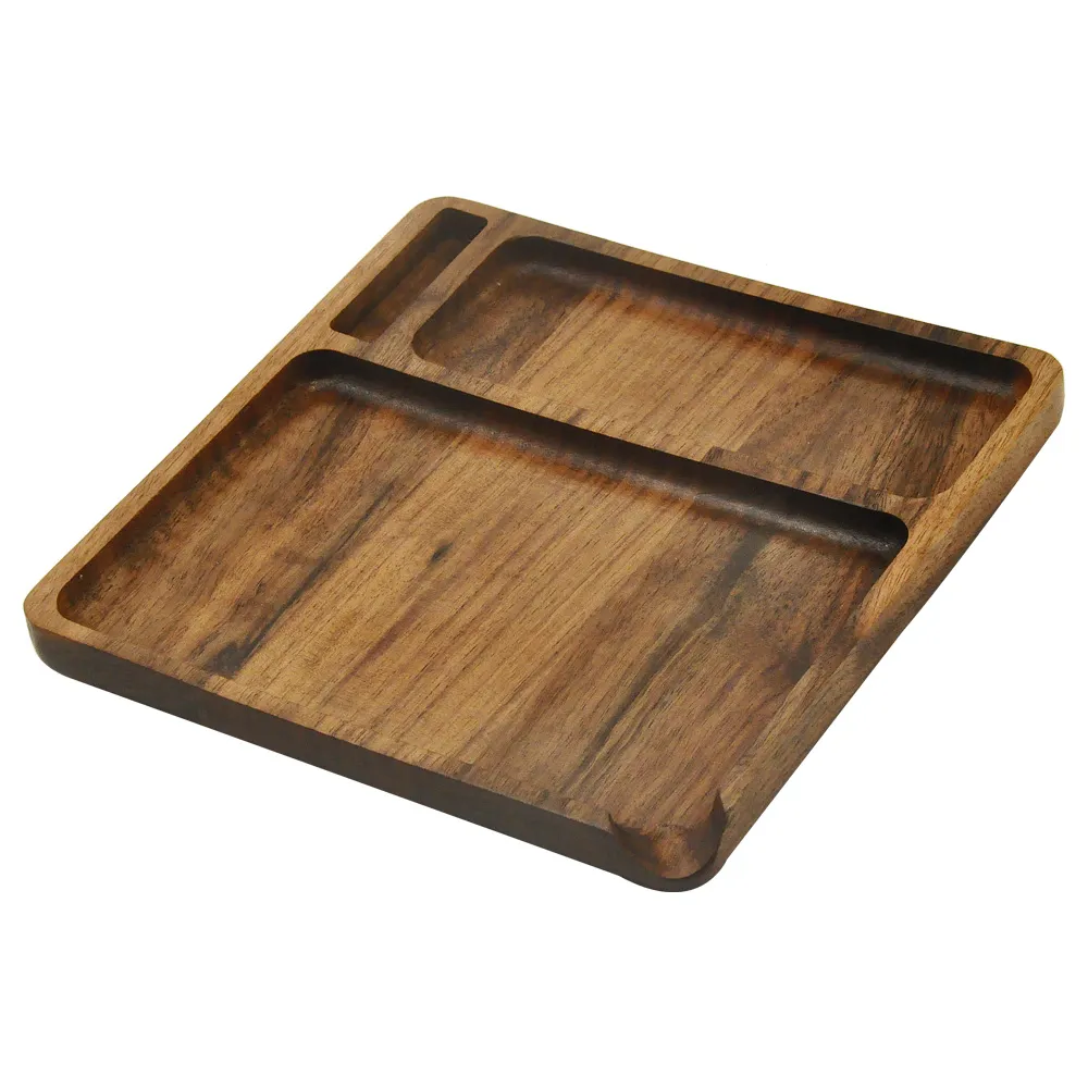 HONEYPUFF Handmade Wooden Rolling Tray With Groove Hand Roller Paper  Grinder Smoking Pipe Plate Square Shape Wood Roll Tray Cigarette Tool From  Mrsmokingbruce, $12.7
